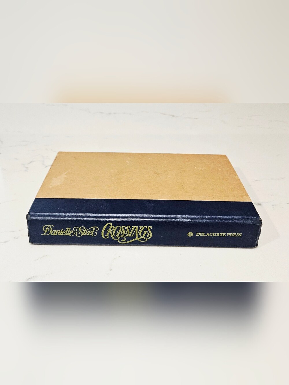 Danielle Steel "Crossings" Hardcover Book Vintage 1982